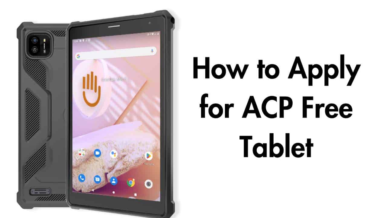 acp free tablet application