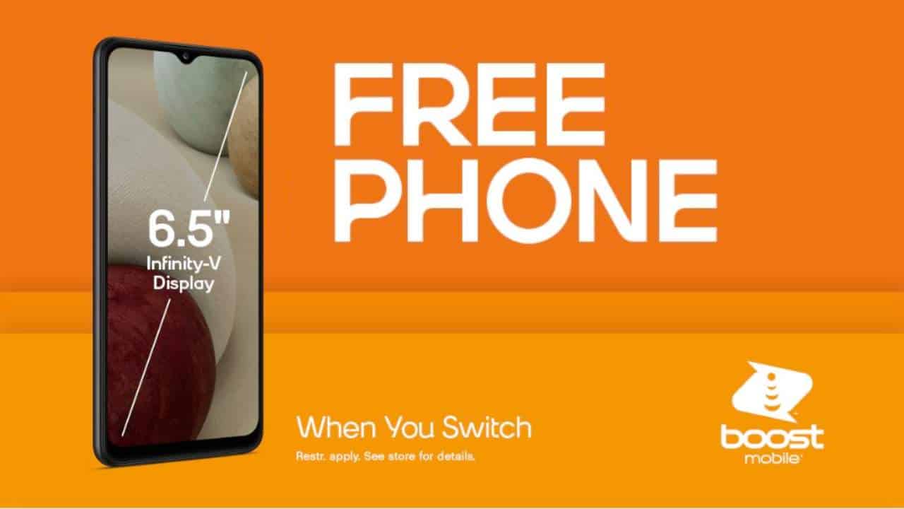 boost mobile free phone to switch