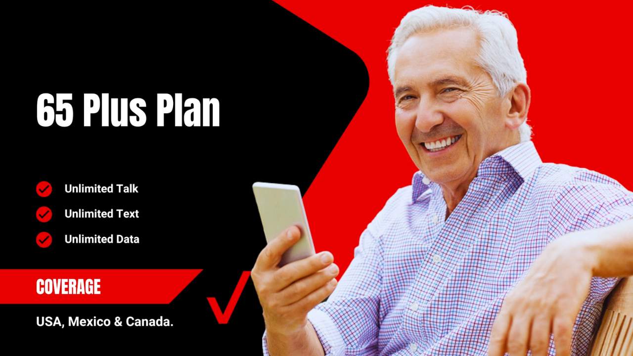 What is the Verizon 65 Plus Plan Cheapest For Seniors??